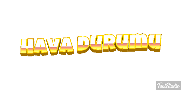 Hava Durumu Efeito do texto
