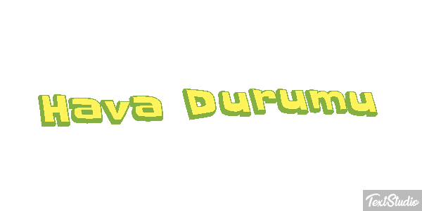 Hava Durumu Efeito do texto