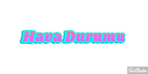 Hava Durumu Efeito do texto