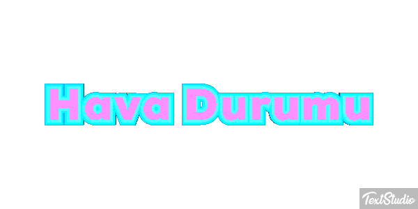 Hava Durumu Efeito do texto