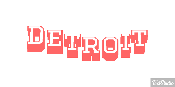 Detroit Efekt tekstowy