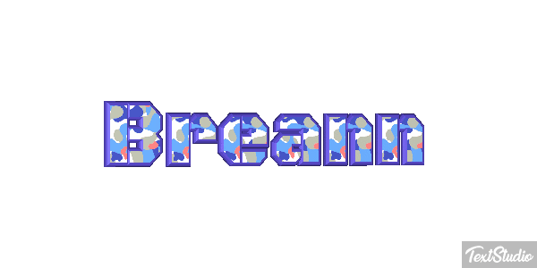 Breann Text effect