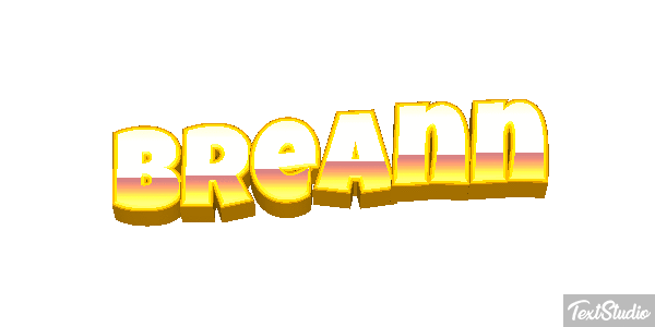 Breann Text effect