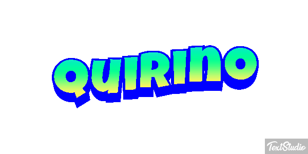 Quirino Effetto testo