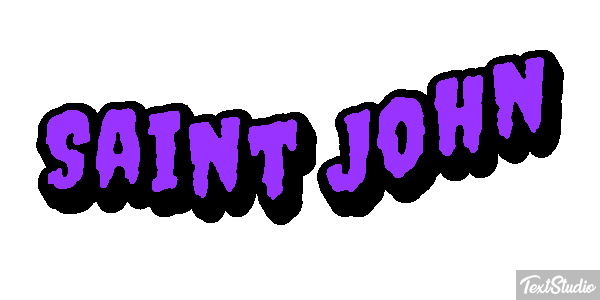 Saint John Efekt tekstowy