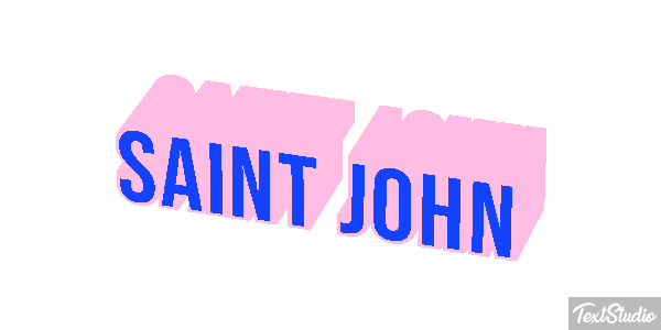 Saint John Efekt tekstowy