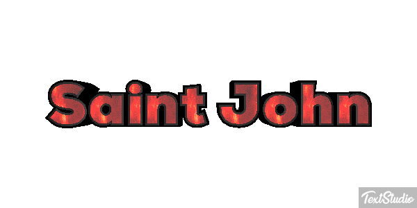 Saint John Efekt tekstowy