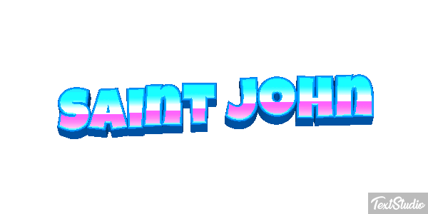 Saint John Efekt tekstowy