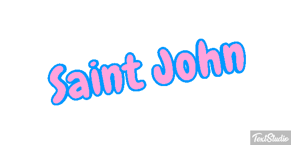Saint John Efekt tekstowy