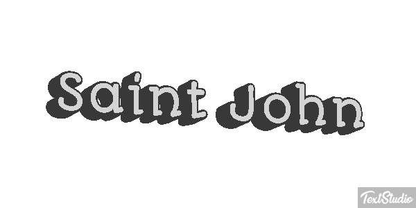 Saint John Efekt tekstowy
