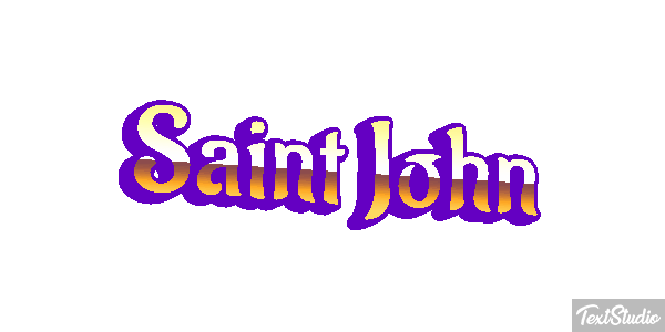 Saint John Efekt tekstowy