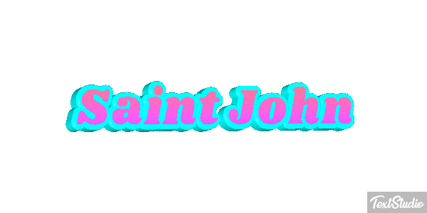 Saint John Efekt tekstowy