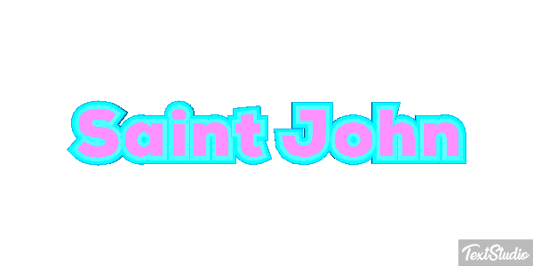 Saint John Efekt tekstowy