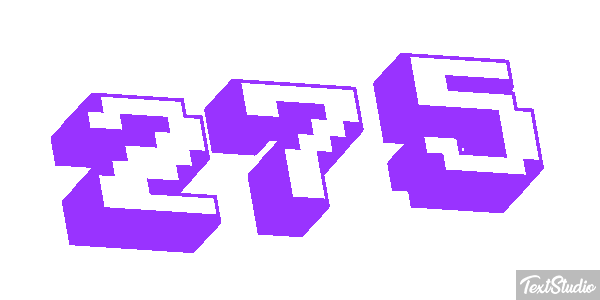 275 Text effect