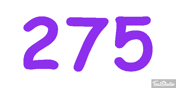 275 Text effect