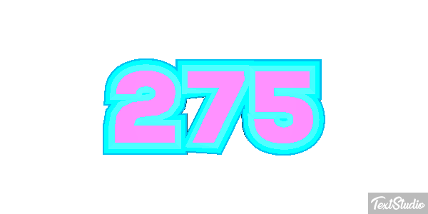 275 Text effect