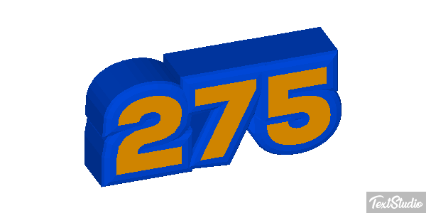 275 Text effect