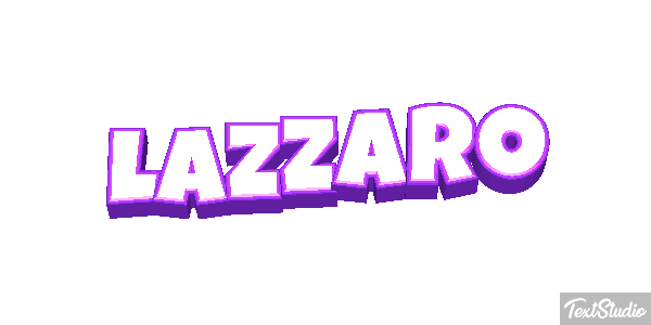 Lazzaro Effetto testo