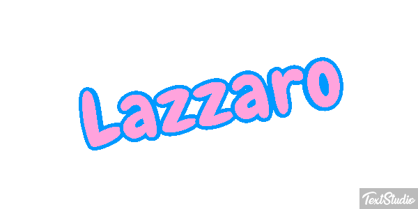 Lazzaro Effetto testo
