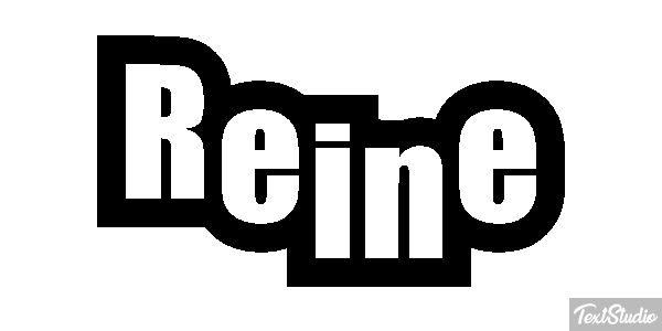 Reine Effetto testo