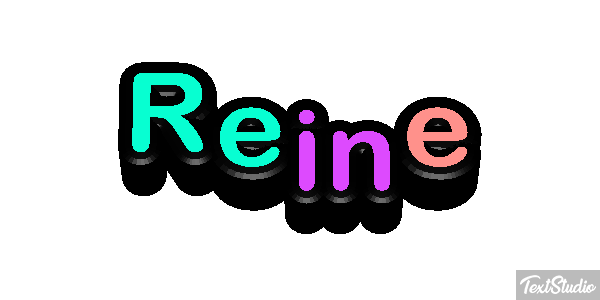 Reine Effetto testo