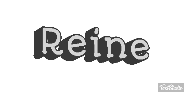 Reine Effetto testo