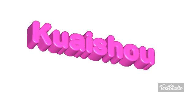 Kuaishou Efecto de texto