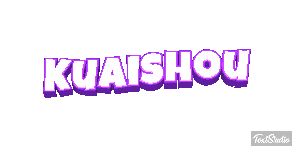 Kuaishou Efecto de texto