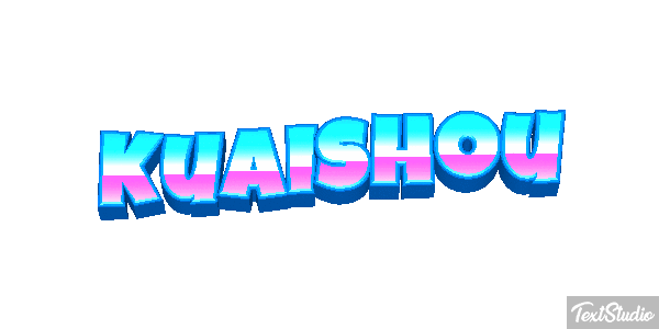 Kuaishou Efecto de texto