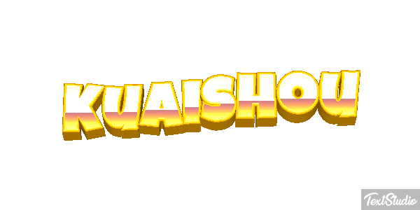 Kuaishou Efecto de texto