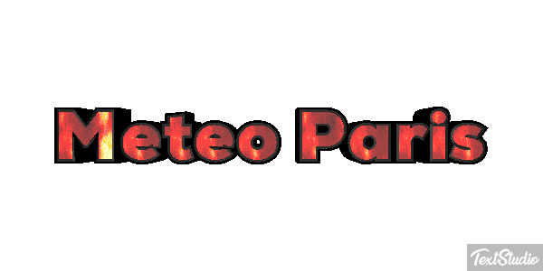 Meteo Paris Efeito do texto