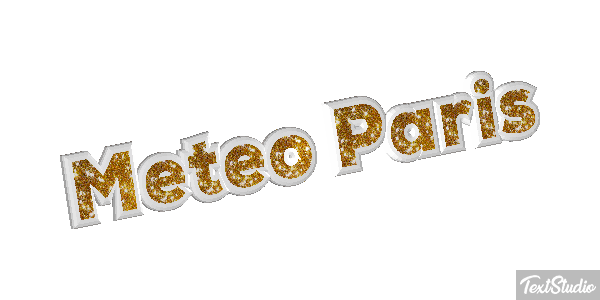 Meteo Paris Efeito do texto