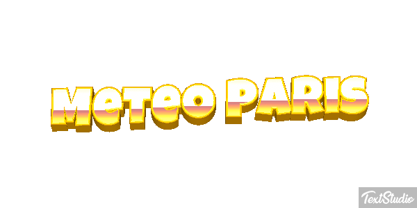 Meteo Paris Efeito do texto