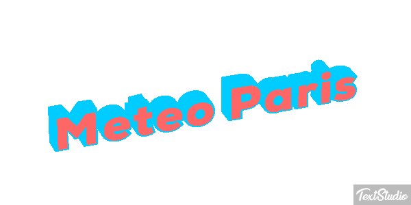 Meteo Paris Efeito do texto