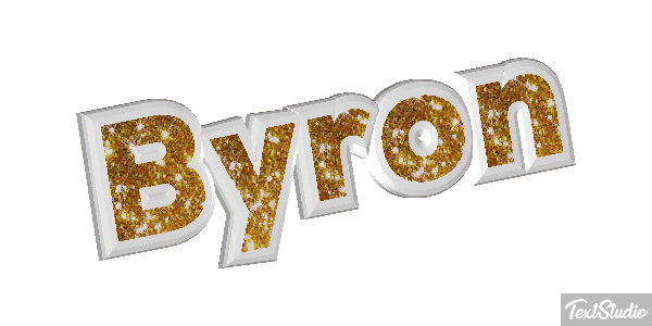 Byron Efecto de texto