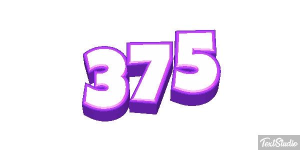 375 Efecto de texto