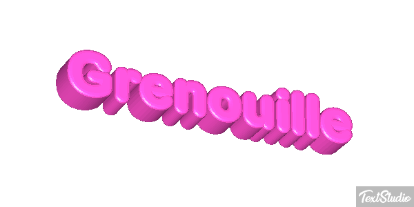 Grenouille Efekt tekstowy