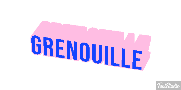 Grenouille Efekt tekstowy