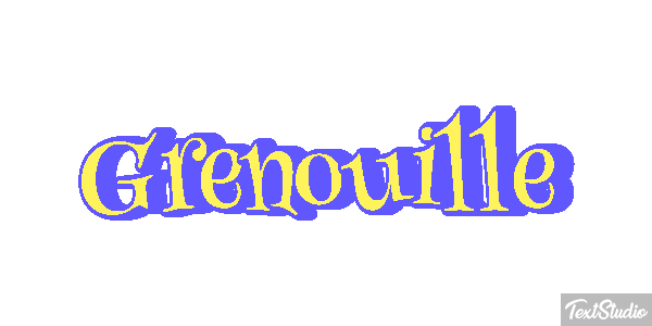 Grenouille Efekt tekstowy