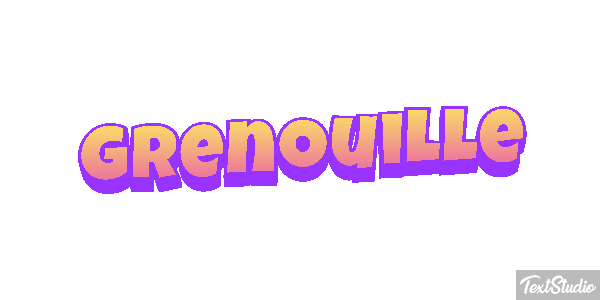 Grenouille Efekt tekstowy