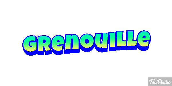 Grenouille Efekt tekstowy