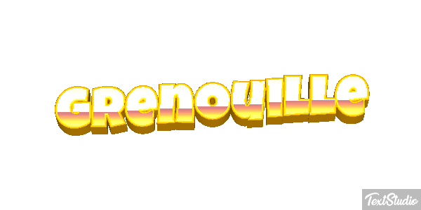 Grenouille Efekt tekstowy