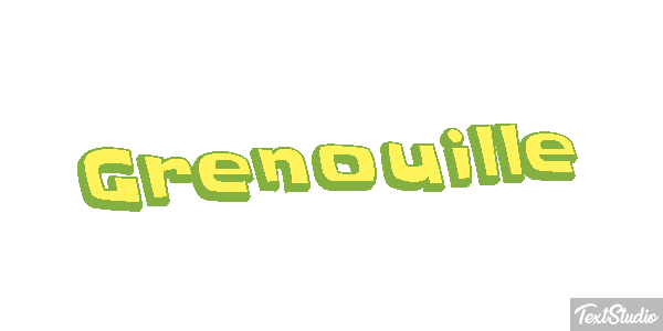 Grenouille Efekt tekstowy