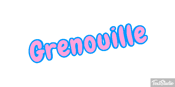 Grenouille Efekt tekstowy
