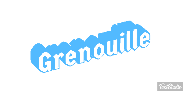 Grenouille Efekt tekstowy