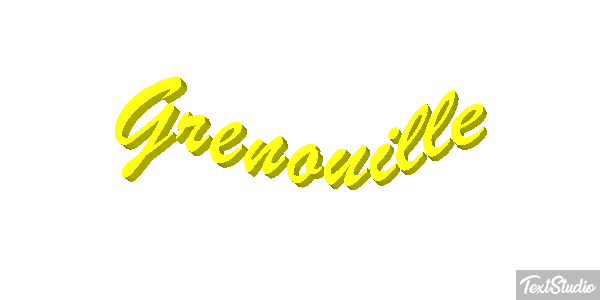 Grenouille Efekt tekstowy