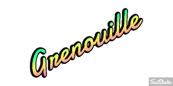 Grenouille Efekt tekstowy