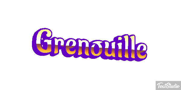 Grenouille Efekt tekstowy