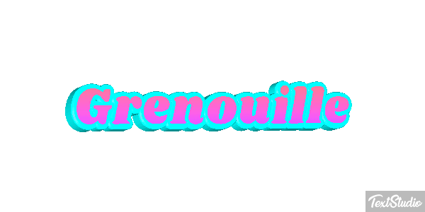 Grenouille Efekt tekstowy
