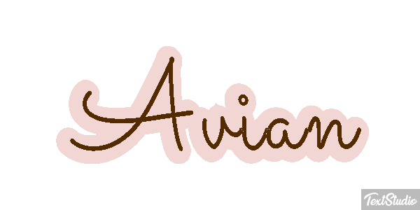 Avian Effetto testo